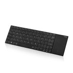 Rapoo- E2710 -Wireless -Black -Keyboard -with- Touch-pad