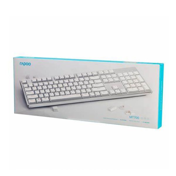 Rapoo MT700 multi-mode mechanical keyboard White