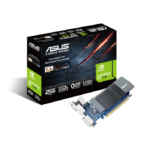 ASUS GT710-SL-2GD5-BRK GRAPHICS CARD, GT 710 ,GDDR5 2GB, 64-BIT, CUDA CORE: 384, OPENGL®4.4, HDMI, DVI, D-SUB, HDCP - Image 2