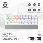 FANTECH MAXPOWER MK853 RGB MECHANICAL GAMING KEYBOARD (SPACE EDITION) Tech Square
