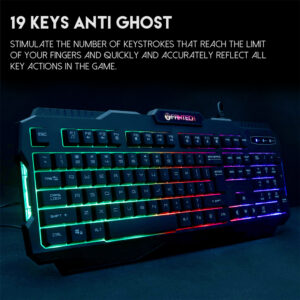 FANTECH K511 Hunter Pro Backlit Pro Gaming Keyboard Techsquare
