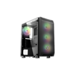Fantech Aero CG80 Mid Tower Black ATX Gaming Casing techsquare