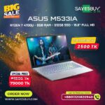 ASUS VivoBook S15 M533IA Ryzen 7 4700U 15.6" FHD Laptop with Windows 10