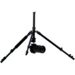 K&F Concept SA234 KF09.080 Aluminum Portable Tripod with Ball Head – Black