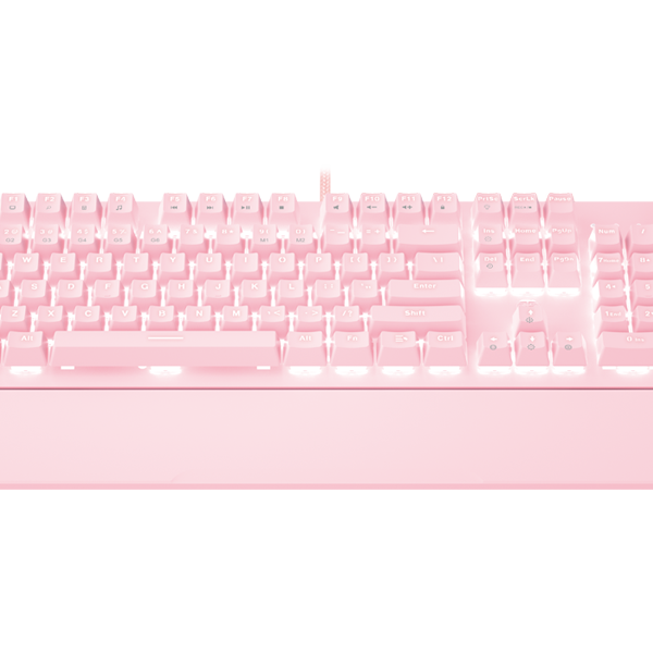Fantech MK853 MAX POWER Sakura Edition Wired Pink Mechanical Gaming Keyboard Tech Square