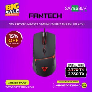 Fantech VX7 Crypto 6 Button USB Gaming Mouse
