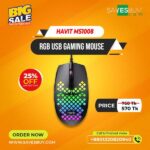 Havit MS1008 RGB Backlit Optical Gaming Mouse