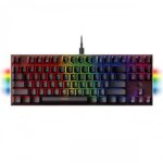 Fantech MAXFIT87 MK856 Gaming RGB Mechanical Keyboard Anti-Ghosting Detachable Type C Side Panel RGB