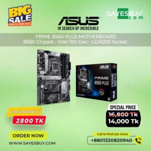 Asus Prime B560-PLUS Intel 10th and 11th Gen ATX Motherboard