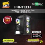 FANTECH HEXA CG73 RGB MIDDLE TOWER CASE