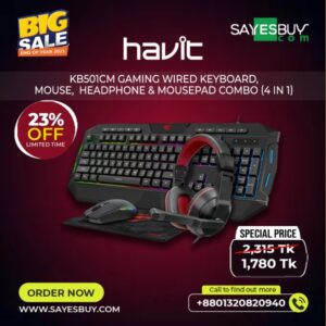 Havit HV-KB501CM 4 in 1 Gaming Combo