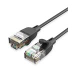 Vention IBIBG Cat.6A UTP Patch Cable 1.5M Black Slim Type