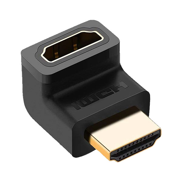 Ugreen-HD112 UGREEN 20110 HDMI Male To Female Angled Adapter - Image 1