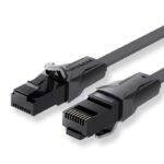 Vention IBABJ Flat CAT6 UTP Patch Cord Cable 5M Black