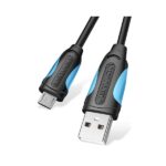 Vention COLBH USB 2.0 A Male to Micro-B Male Cable 2M Black PVC Type