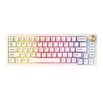 Fantech MAXFIT67 MK858 RGB Kailh Box White Switch Mechanical Hotswap Keyboard Space Edition