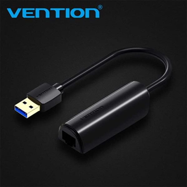 VENTION CEGBB USB 2.0 to 100Mbps Ethernet Adapter ABS Type Black 0.15m