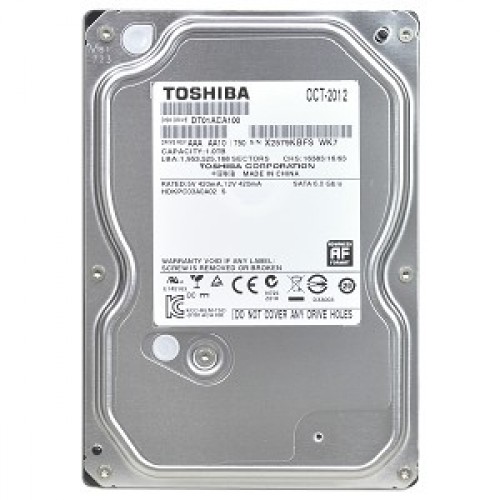 TOSHIBA 2 TB 7200 RPM SATA HARD DISK DRIVE