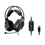 A4tech G650S USB Dazzling Orange Light Gaming Headphone