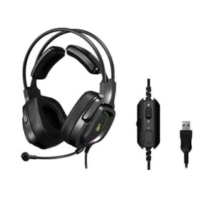 A4tech G650S USB Dazzling Orange Light Gaming Headphone