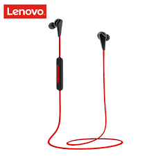 LENOVO HE01 RED BLUETOOTH NECKBAND