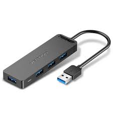 VENTION CHKBB 4 Ports USB3.0 HUB 0.15M Black