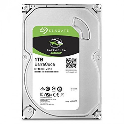 SEAGATE 1TB BARRACUDA ST1000DM010 7200 RPM SATA HDD