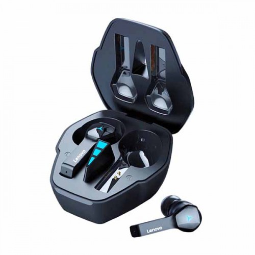 Lenovo- HQ08 -TWS- Gaming -Dual- Earbuds -Black - best- price- Bangladesh