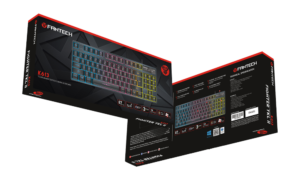 Fantech K613 (With Out Num Pad) Fighter TKL || Gaming Keyboard Black Techsquare